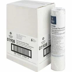 Fax Paper, 1/2" Core, "H" Sensitivity, 8-1/2"x98', White