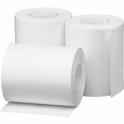 Thermal Paper Roll, 2-1/4"x85', 3/PK, White