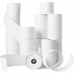 Bulk Machine Roll, Single-Ply, 2-1/4" X 150', White
