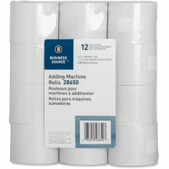 Adding Machine Rolls, 2-1/4"x150', 12/Pack, White
