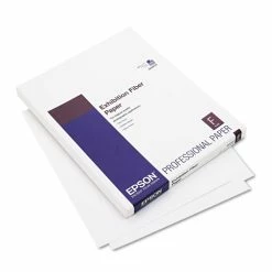 Exhibition Fiber Paper, 13 Mil, 8.5 X 11, White, 25/Pack