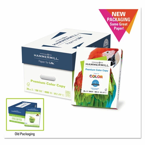 Premium Color Copy Print Paper, 100 Bright, 28lb, 8.5 X 14, Photo White, 500/Ream - Image 3