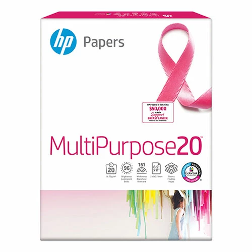 MultiPurpose20 Paper, 96 Bright, 20lb, 8-1/2 X 11, White, 500 Sheets/Ream
