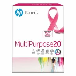 MultiPurpose20 Paper, White, 96 Bright, 20lb, Letter, 500/RM, 10 RM/CT