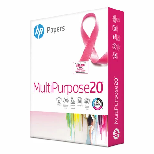 MultiPurpose20 Paper, 96 Bright, 20lb, 8-1/2 X 11, White, 500 Sheets/Ream - Image 3