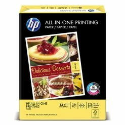 All-In-One22 Paper, 97 Bright, 22lb, Letter, White, 500 Sheets/Ream