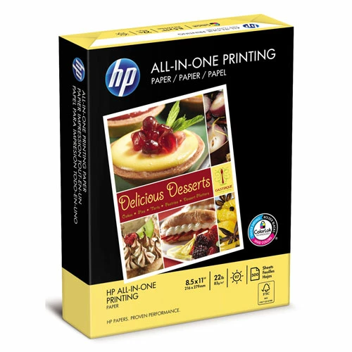 All-In-One22 Paper, 97 Bright, 22lb, Letter, White, 500 Sheets/Ream - Image 4