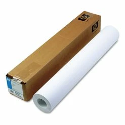 Designjet Inkjet Large Format Paper, 4.5 Mil, 24" X 150 Ft, White