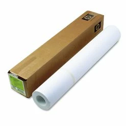 Designjet Inkjet Large Format Paper, 6.6 Mil, 24" X 100 Ft, White