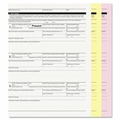 Digital Carbonless Paper, 3-Part, 8.5 X 11, White/Canary/Pink, 835/Carton