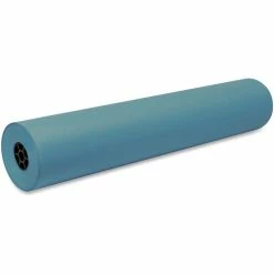 Flame Retardant Art Roll, 36" X 1000', Sky Blue