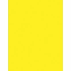 Neon Bond Paper, 24 Lb, 100 Sheets, 8 1/2" X 11", Neon, Yellow