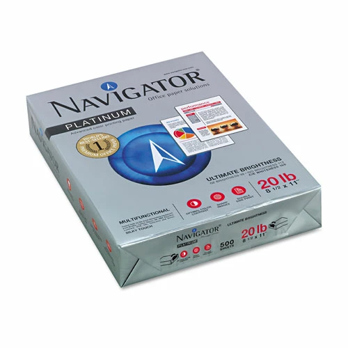 Platinum Paper, 99 Bright, 20lb, 8.5 X 11, White, 500 Sheets/Ream, 5 Reams/Carton - Image 2