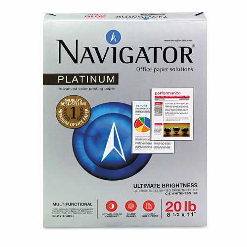 Platinum Paper, 99 Bright, 20lb, 8.5 X 11, White, 500 Sheets/Ream, 5 Reams/Carton - Image 3