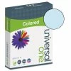 Universal Deluxe Colored Paper, 20lb, 8.5 X 11, Blue, 500/Ream