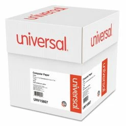 Universal Printout Paper, 1-Part, 20lb, 9.5 X 11, White, 2, 300/Carton