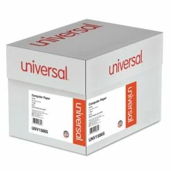 Universal Printout Paper, 1-Part, 20lb, 14.88 X 11, White, 2, 400/Carton