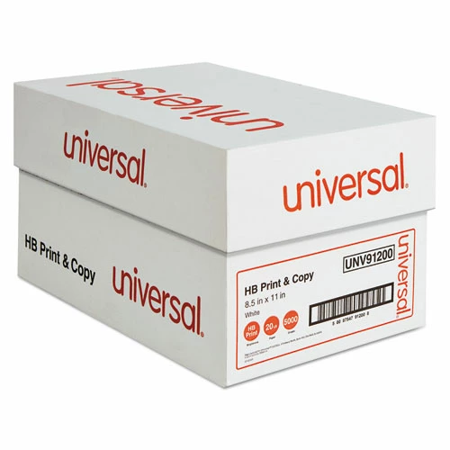 Universal Multipurpose Paper, 95-96 Bright, 20 Lb, 8 1/2 X 11, White, 5000 Sheets/carton - Image 2