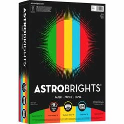 Eco Brights Colored Paper, 24 Lb, 8-1/2 X 11, Assorted, 500 Sheets