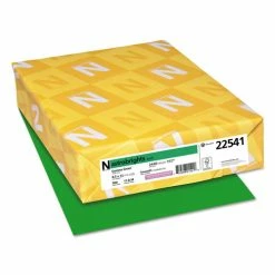Color Paper, 24 Lb, 8.5 X 11, Gamma Green, 500/Ream