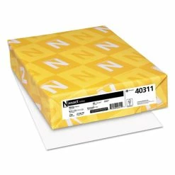 Exact Index Card Stock, 94 Bright, 90lb, 8.5 X 11, White, 250/Pack