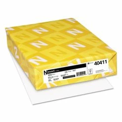 Exact Index Card Stock, 94 Bright, 110lb, 8.5 X 11, White, 250/Pack