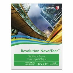 Revolution NeverTear, 5 Mil, 8.5 X 11, Smooth White, 500/Ream