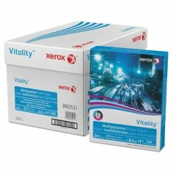 Vitality Multipurpose Print Paper, 92 Bright, 24lb, 8.5 X 11, White, 500/Ream